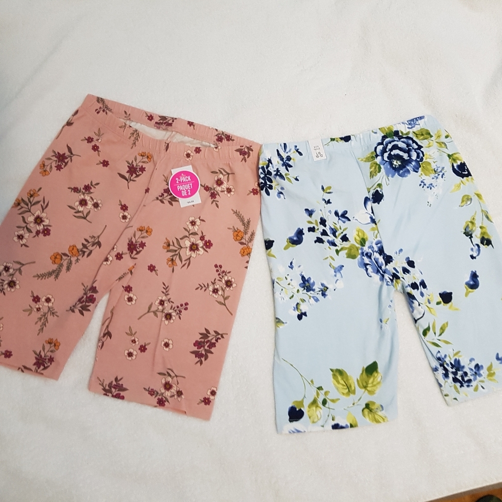 Kids Floral Print Shorts Set NEW